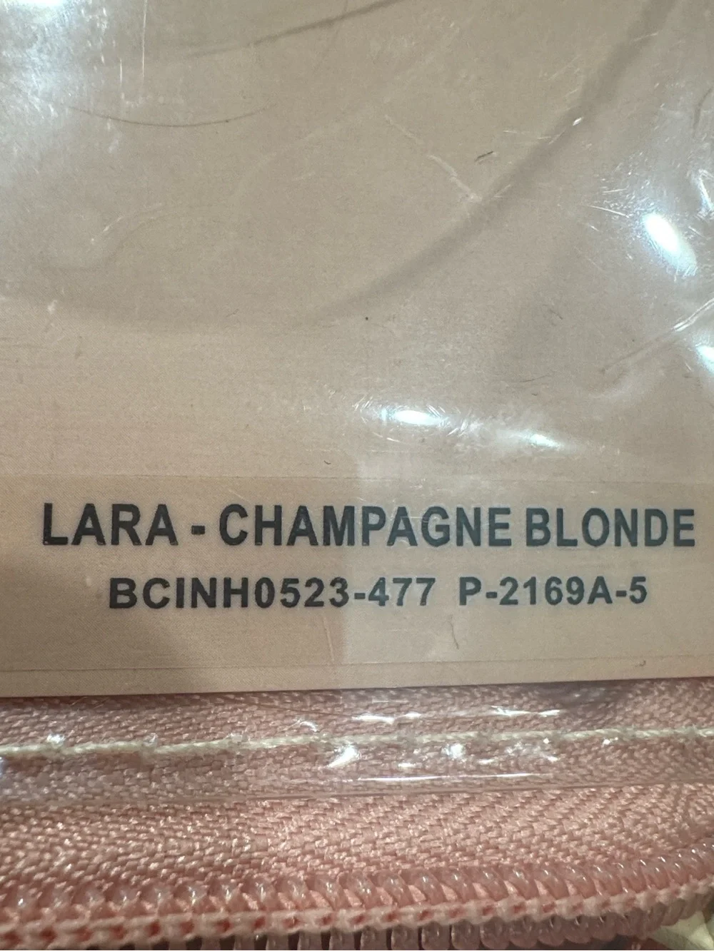 Braid Ponytail Extension CHAMPAGNE BLONDE warm light blonde